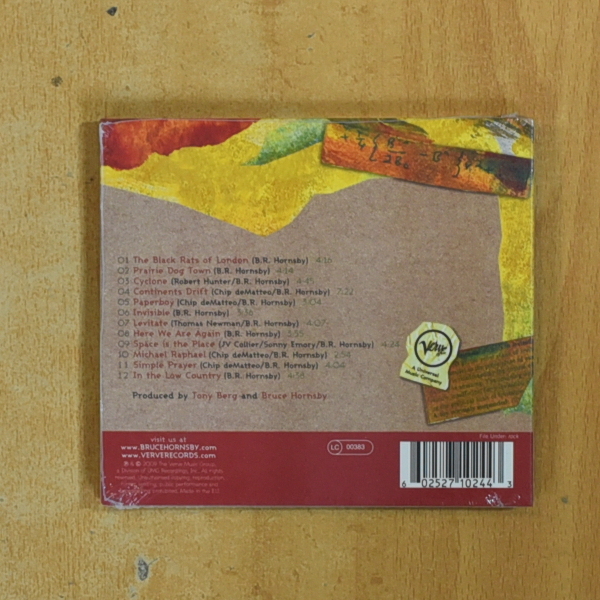 BRUCE HORNSBY AND THE NOISEMAKERS - LEVITATE - CD