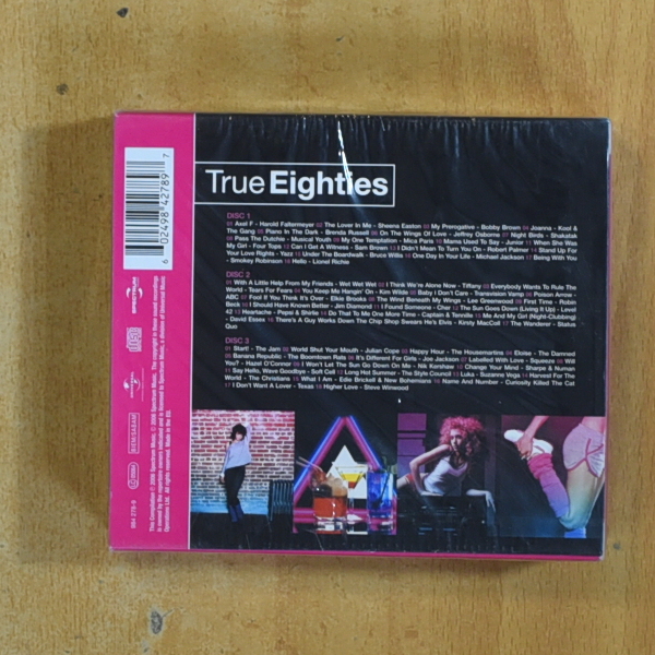 VARIOS - TRUE EIGHTIES - CD