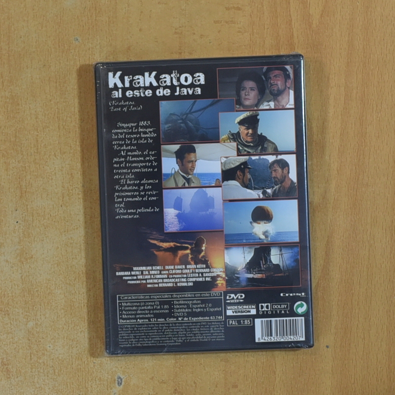 KRAKATOA AL ESTE DE JAVA - DVD