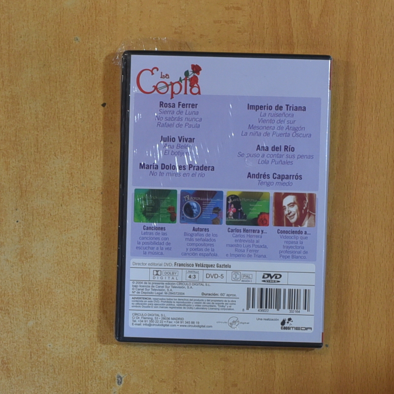 LA COPLA - ROSA FERRER / IMPERIO DE TRIANA - DVD
