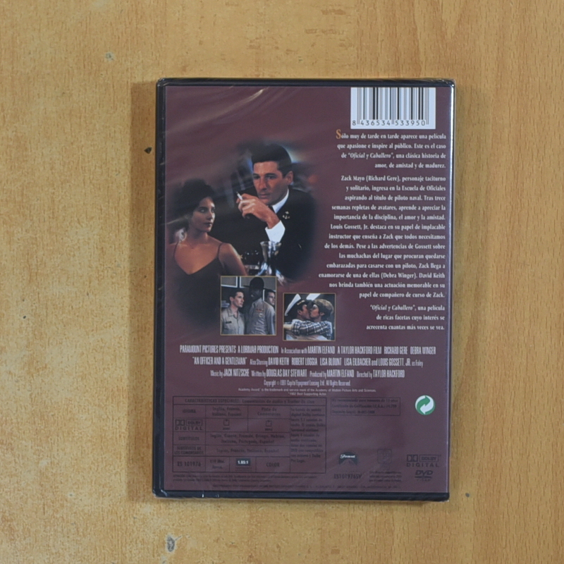 OFICIAL Y CABALLERO - DVD