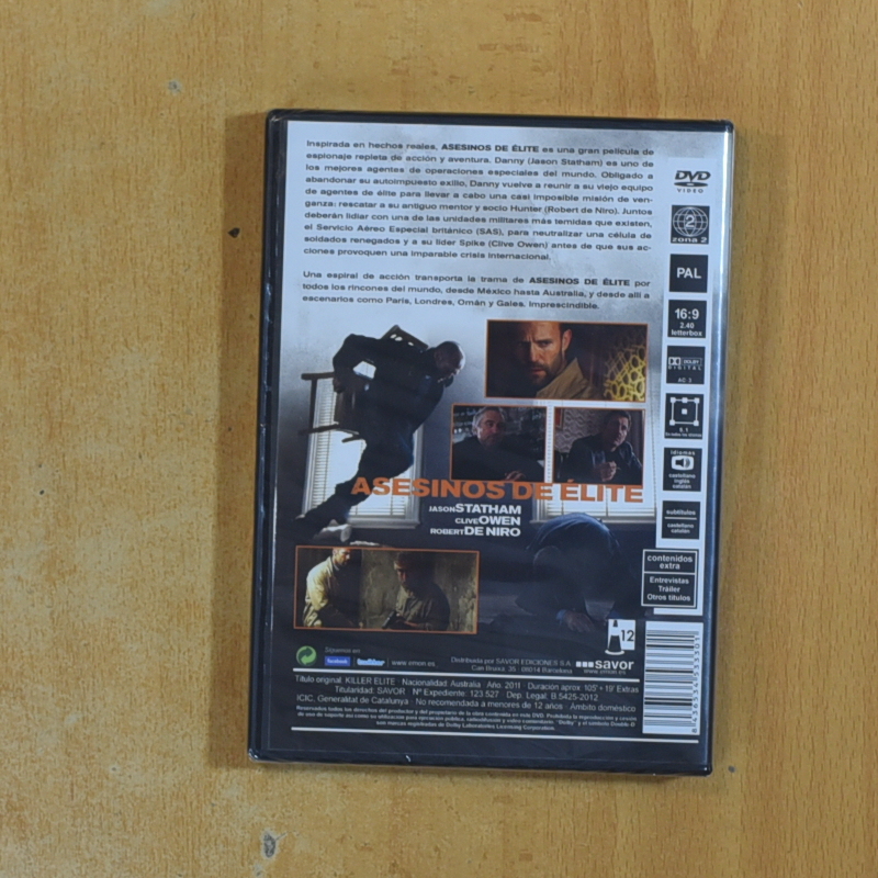 ASESINOS DE ELITE - DVD