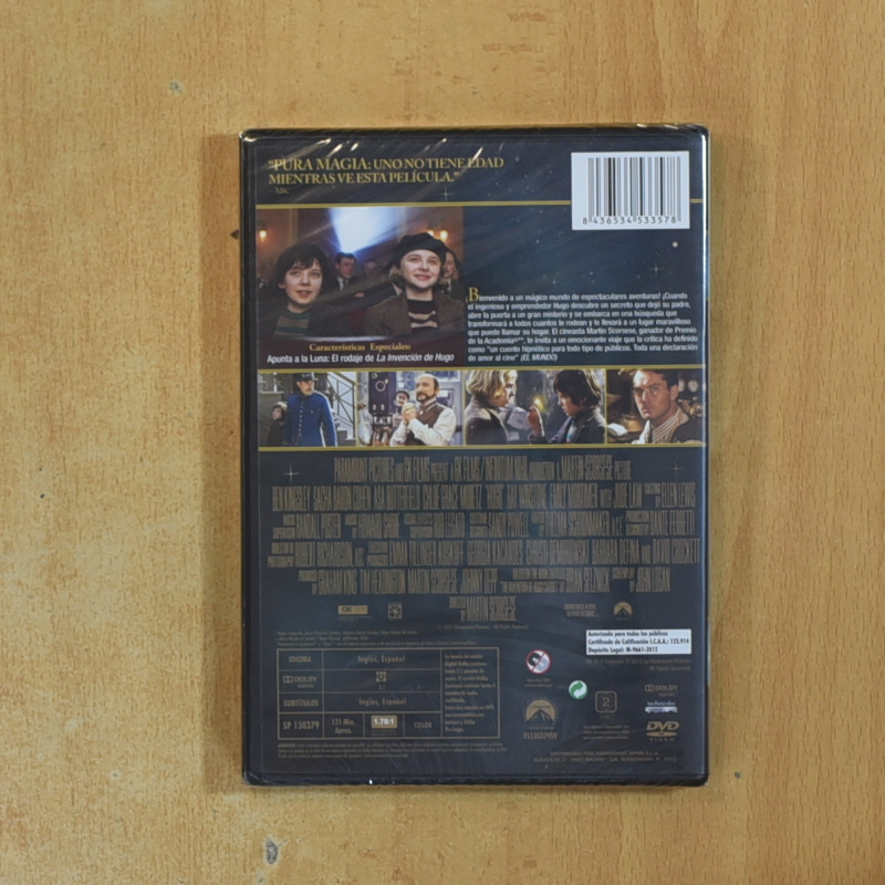 LA INVENCION DE HUGO - DVD