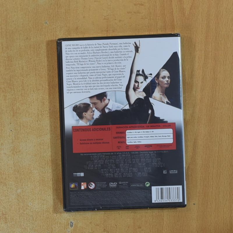 CISNE NEGRO - DVD
