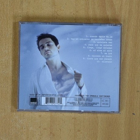 ALEJANDRO SANZ - EL ALMA AL AIRE - CD