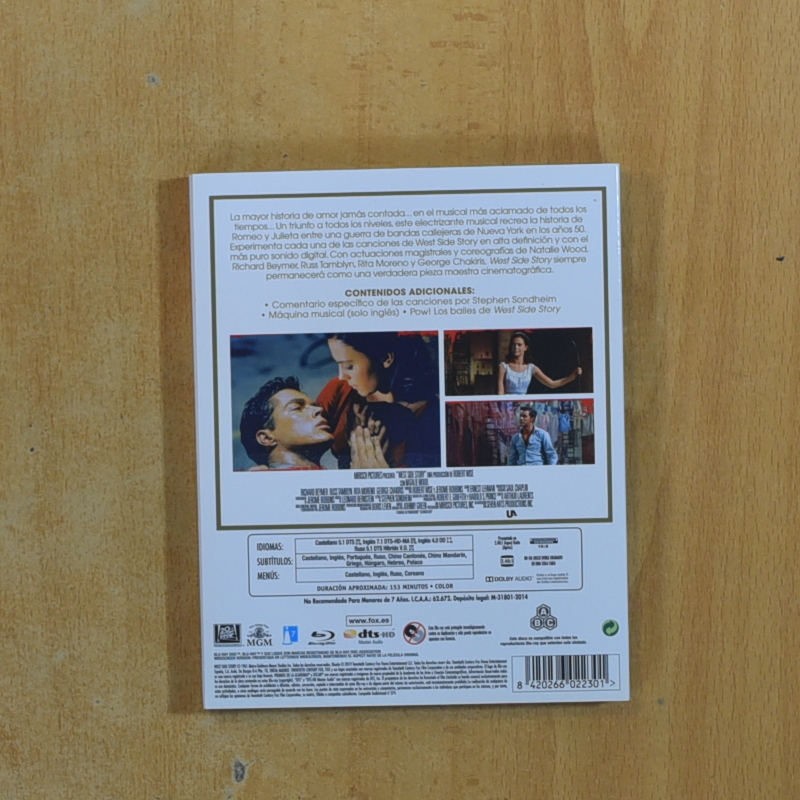 WEST SIDE STORY - BLURAY