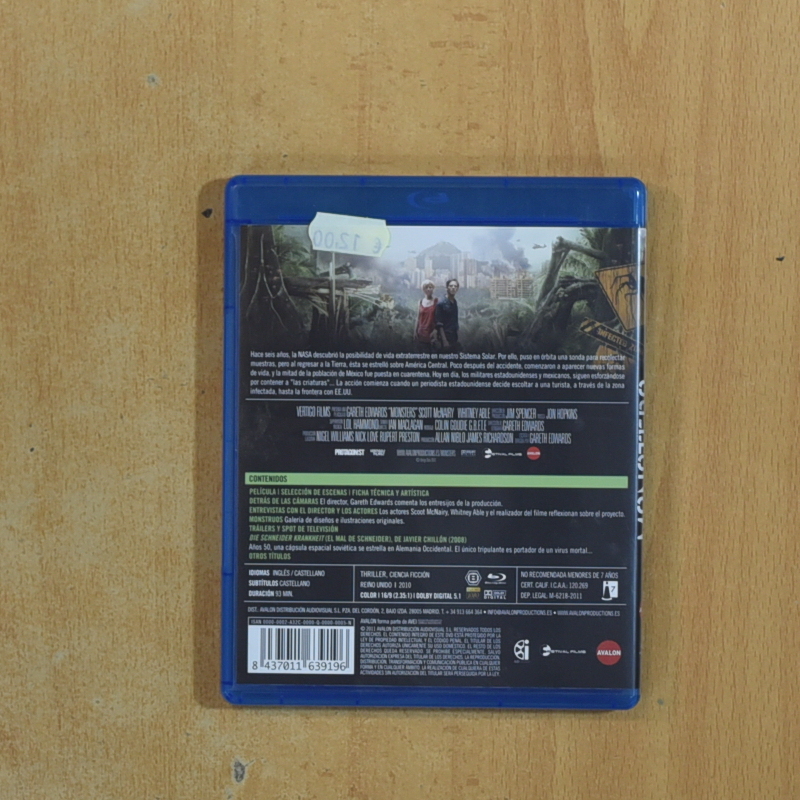 MONSTERS - BLURAY