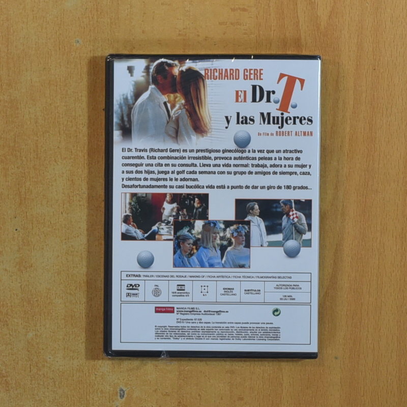 EL DR T Y LAS MUJERES - DVD