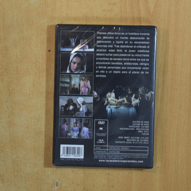 JUSTINE DE SADE - DVD