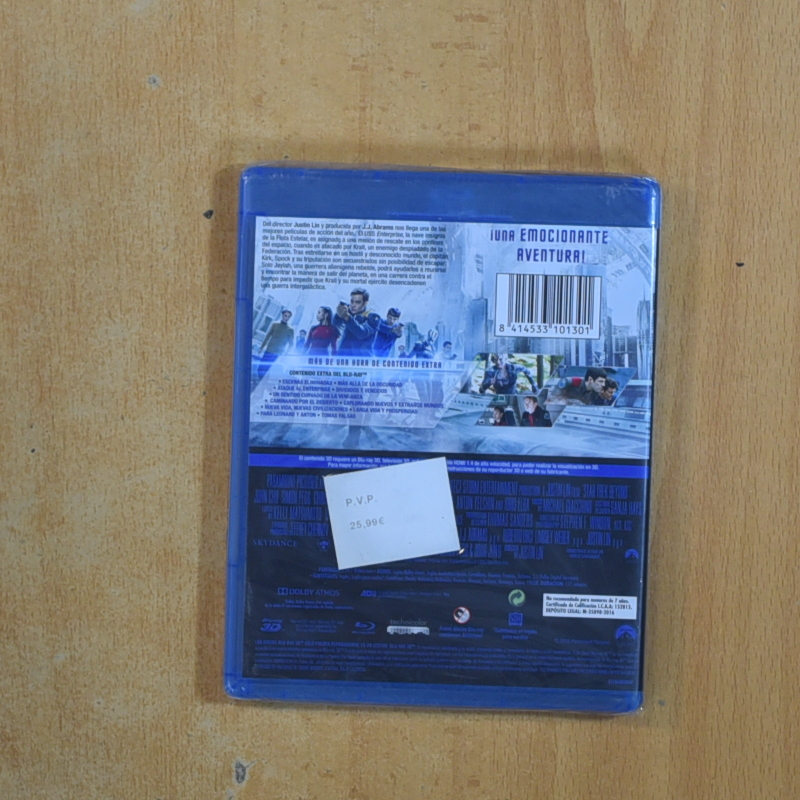 STAR TREK MAS ALLA 3D - BLURAY