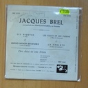 JACQUES BREL - LES BIGOTES + 3 - EP