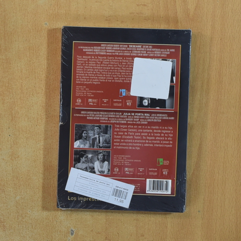 DESEAME / JULIA SE PORTA MAL - DVD