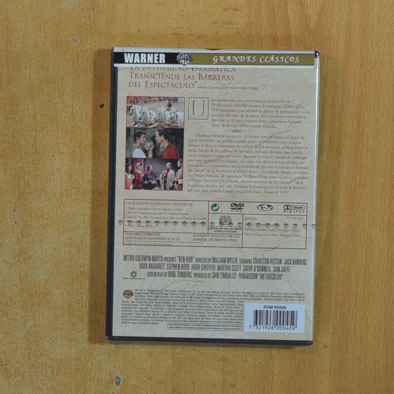 BEN HUR - DVD