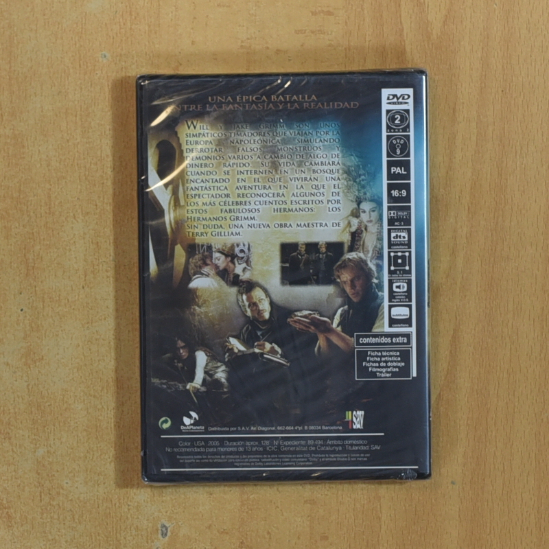 EL SECRETO DE LOS HERMANOS GRIMM - DVD