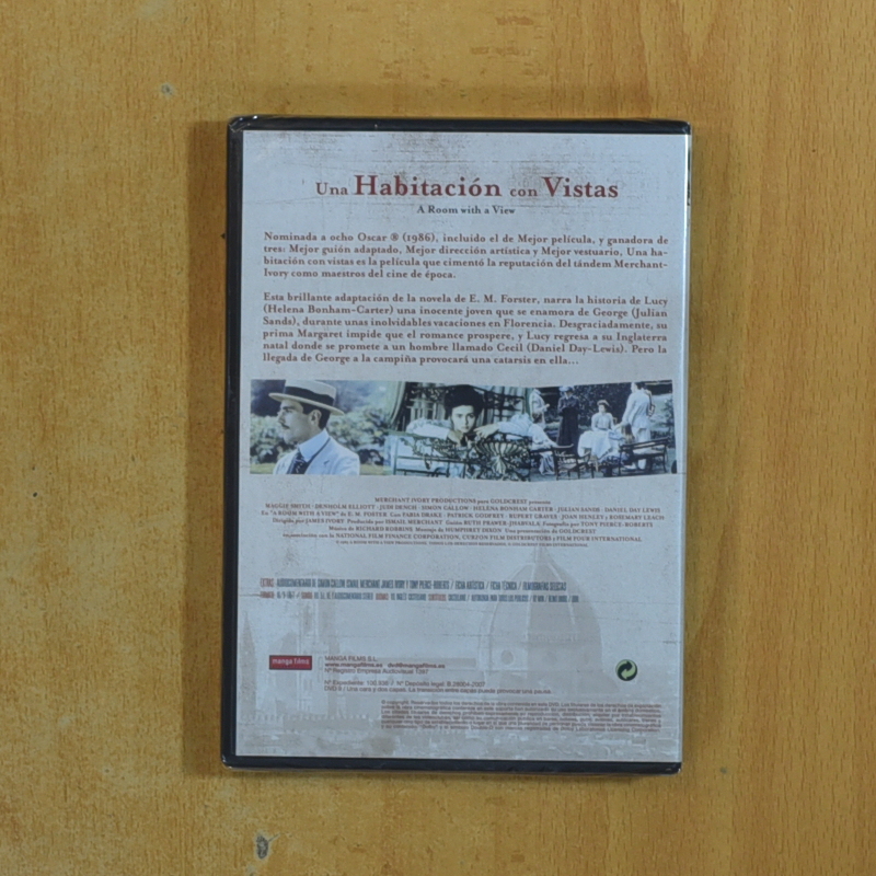 UNA HABITACION CON VISTAS - DVD