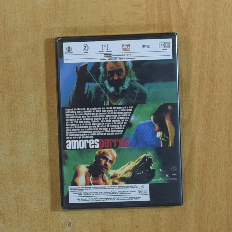 AMORES PERROS - DVD