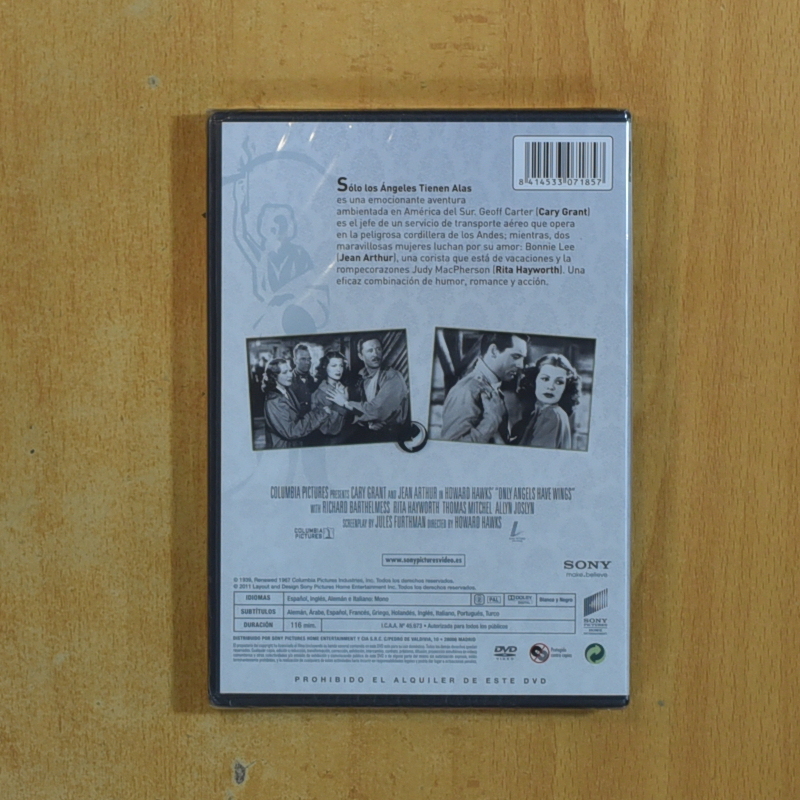 SOLO LOS ANGELES TIENEN ALAS - DVD