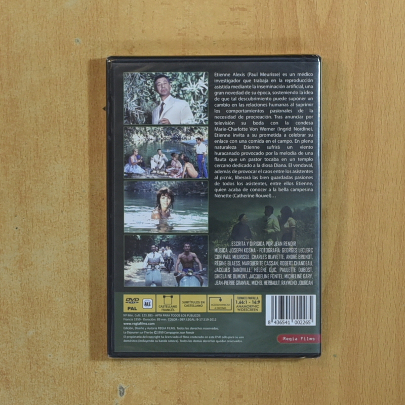 COMIDA EN LA HIERBA - DVD