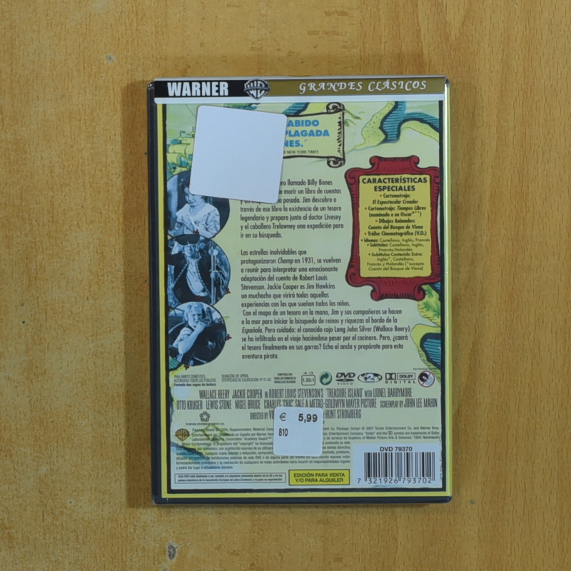 LA ISLA DEL TESORO - DVD