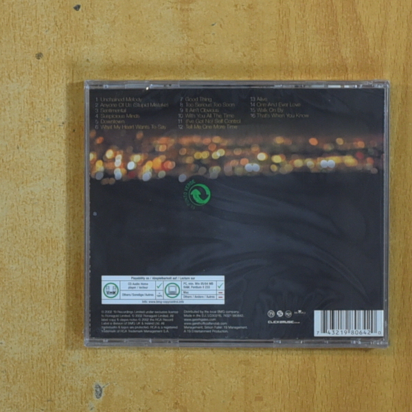 GARETH GATES - WHAT MY HEART WANTS TO SAY - CD