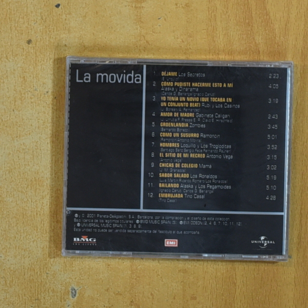 VARIOS - YESTERDAY LA MOVIDA - CD