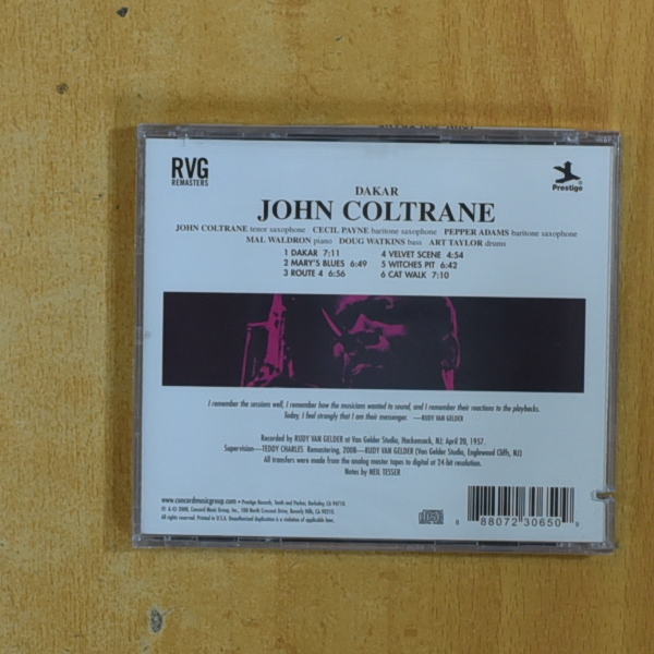 JOHN COLTRANE - DAKAR - CD