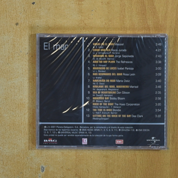 VARIOS - YESTERDAY EL MAR - CD