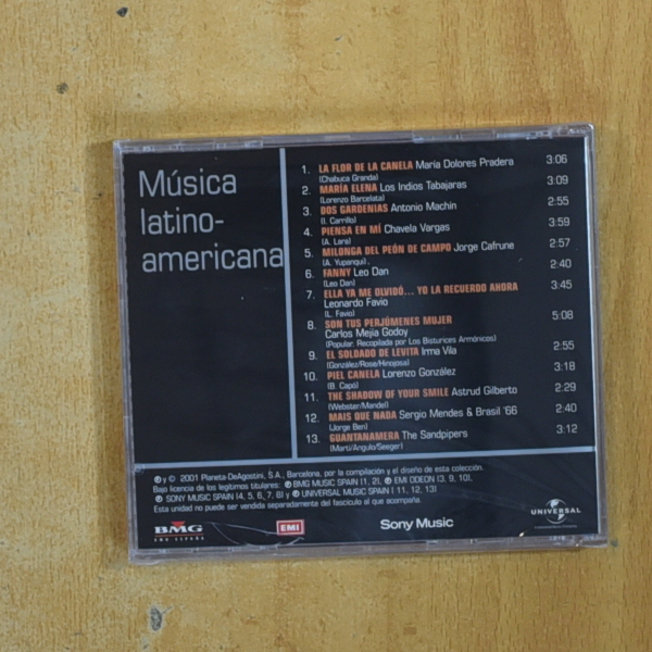 VARIOS - YESTERDAY MUSICA LATINO AMERICANA - CD