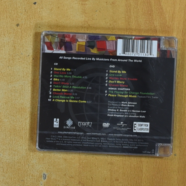 VARIOS - PLAYING FOR CHANGE - CD