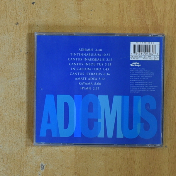 ADIEMUS - SONGS OF SANCTUARY - CD