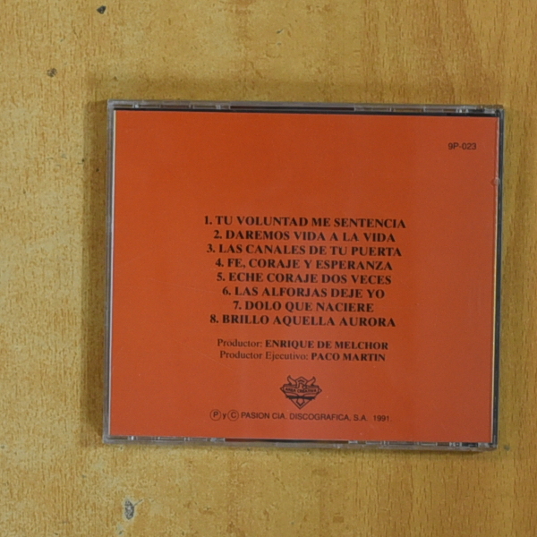 JOSE MENESE CON ENRIQUE DE MELCHOR - FIRME ME MANTENGO - CD