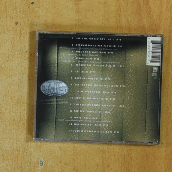 THE BROTHERS JOHNSON - GREATEST HITS - CD