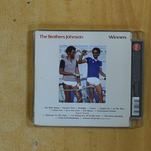 THE BROTHERS JOHNSON - WINNERS - CD