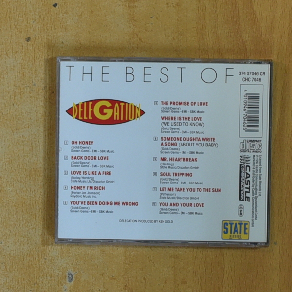 DELEGATION - THE BEST OF DELEGATION - CD