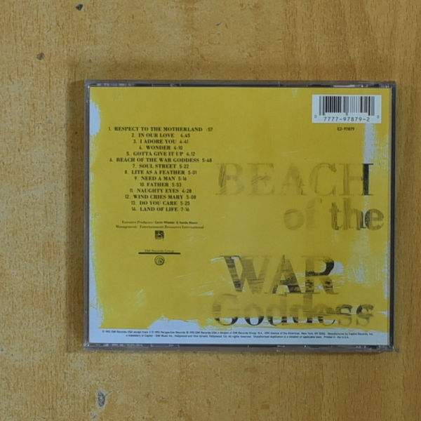 CARON WHEELER - BEACH OF THE WAR GODDNESS - CD