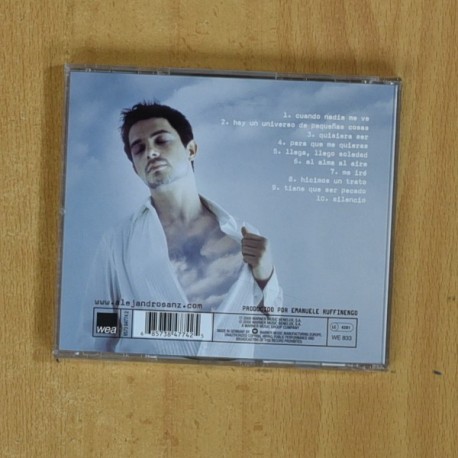 ALEJANDRO SANZ - EL ALMA AL AIRE - CD