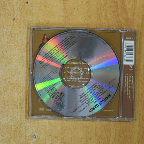MARIAH CAREY - BUTTERFLY - CD SINGLE