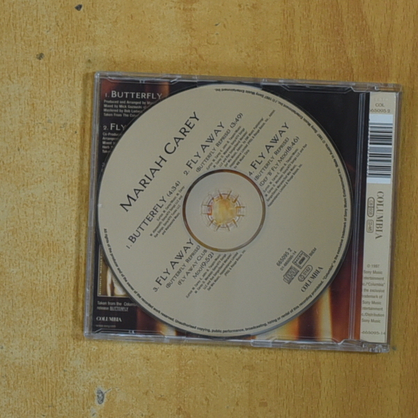 MARIAH CAREY - BUTTERFLY - CD SINGLE