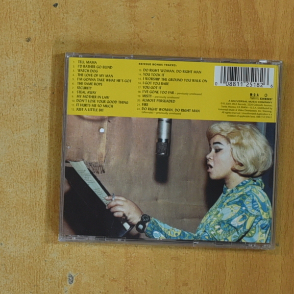 ETTA JAMES - TELL MAMA - CD