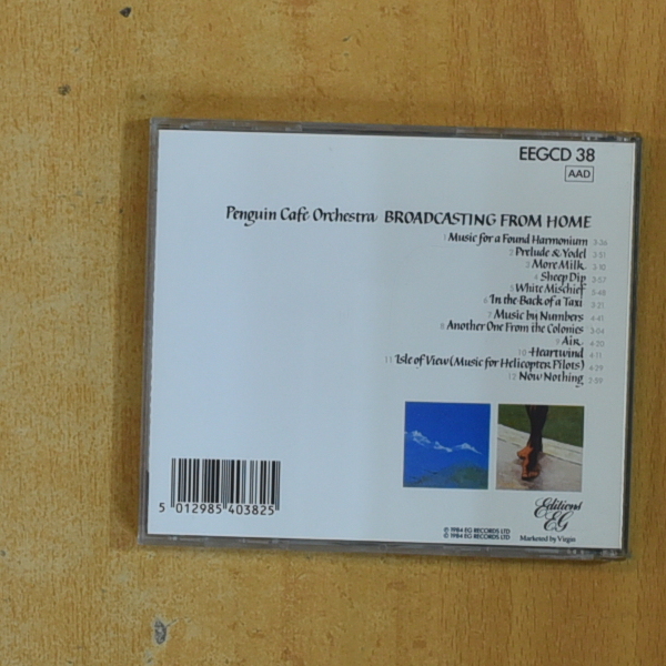 PENGUIN CAFE ORCHESTRA - BROADCASTING FROM HOME - CD