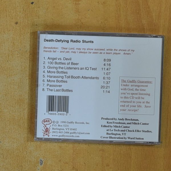 DEATH DEFYING RADIO STYBTS - WFMUS 7 SECOND DELAY - CD