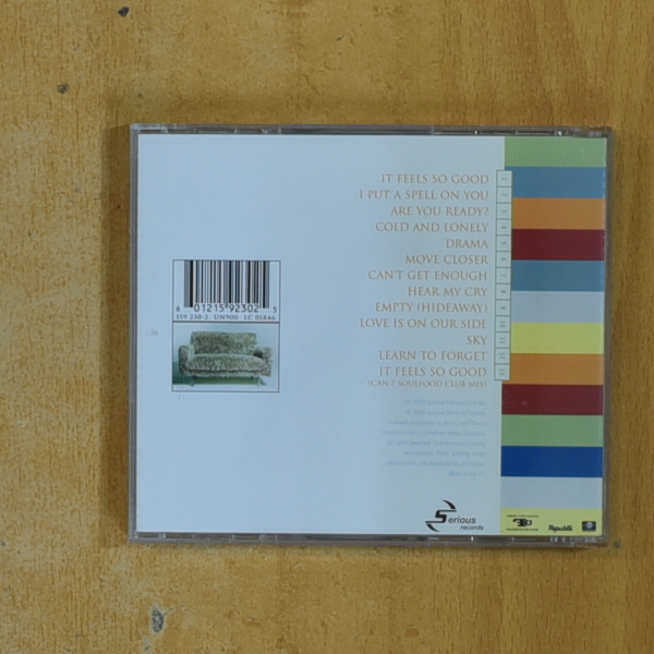 SONIQUE - HEAR MY CRY - CD