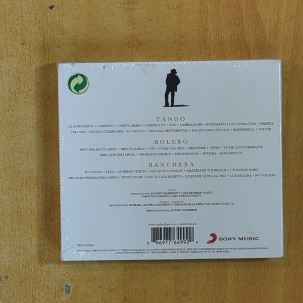 RAPHAEL - TE LLEVO EN EL CORAZON - CD