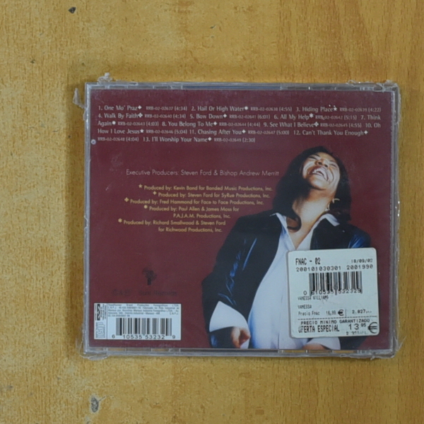 VANESSA WILLIAMS - VANESSA WILLIAMS - CD