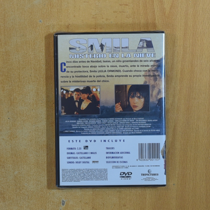 SMILA MISTERIO EN LA NIEBLA - DVD