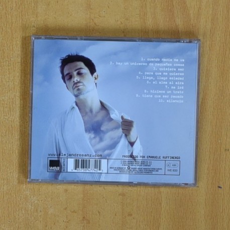 ALEJANDRO SANZ - EL ALMA AL AIRE - CD
