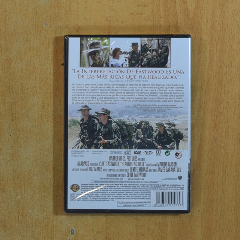 EL SARGENTO DE HIERRO - DVD