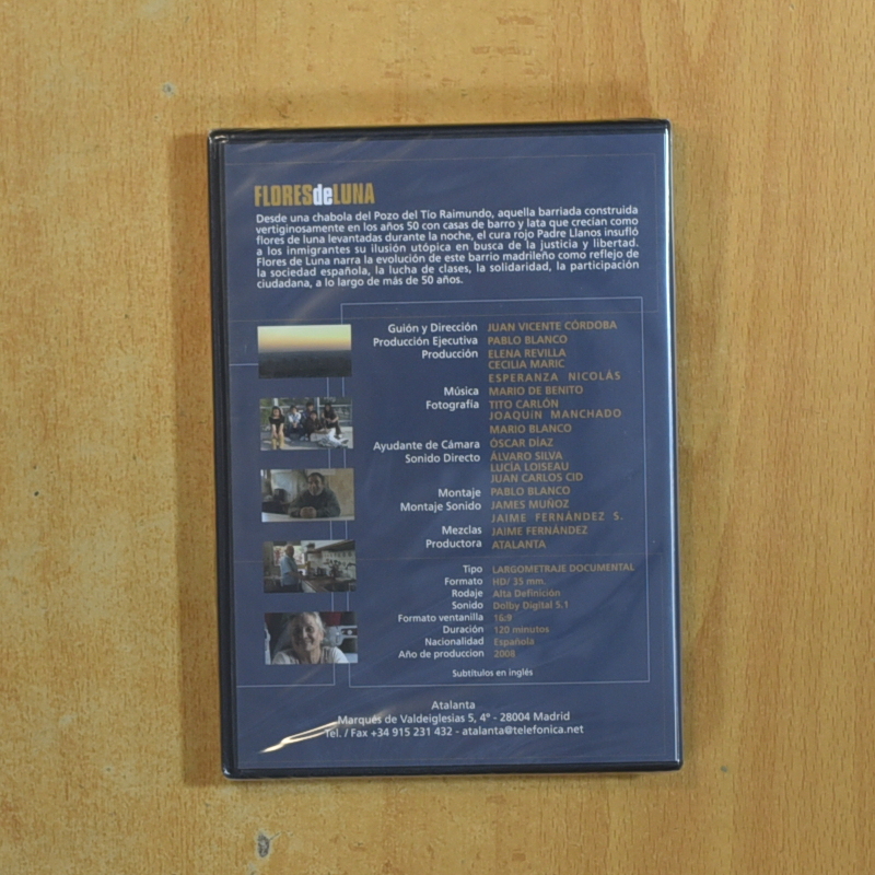 FLORES DE LUNA - DVD