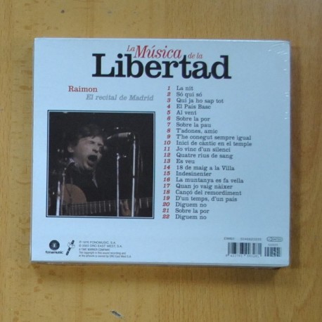RAIMON - EL RECITAL DE MADRID - CD