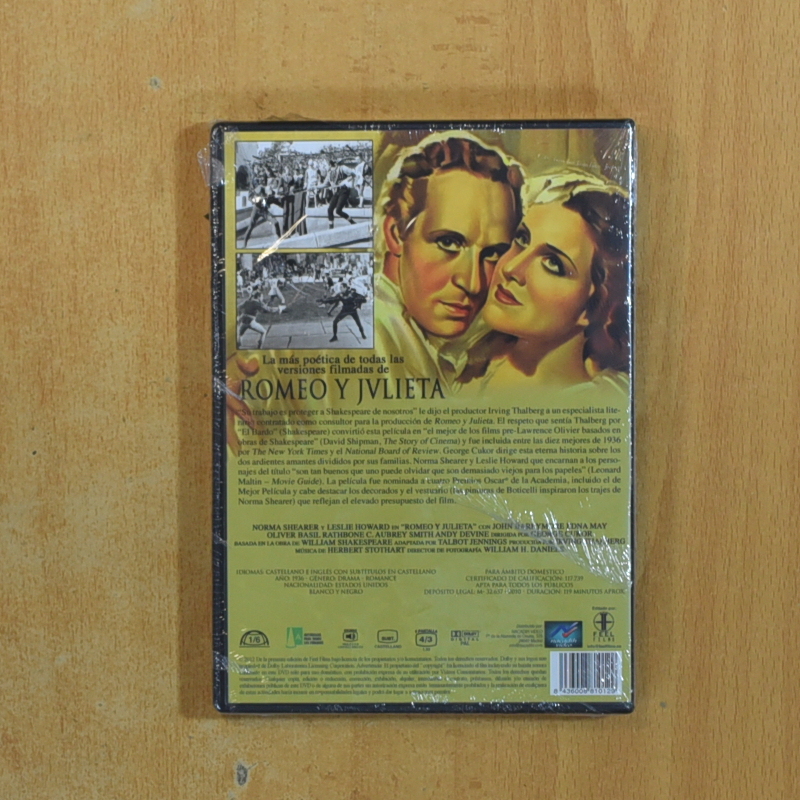 ROMEO Y JULIETA - DVD